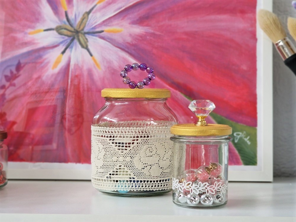 Cum transformi borcanele recipiente decorative | Gabi Ralea | DIY & Living